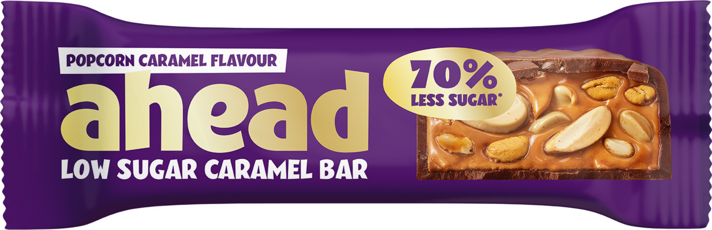 ahead Low Sugar Caramel Bar Popcorn Crunch