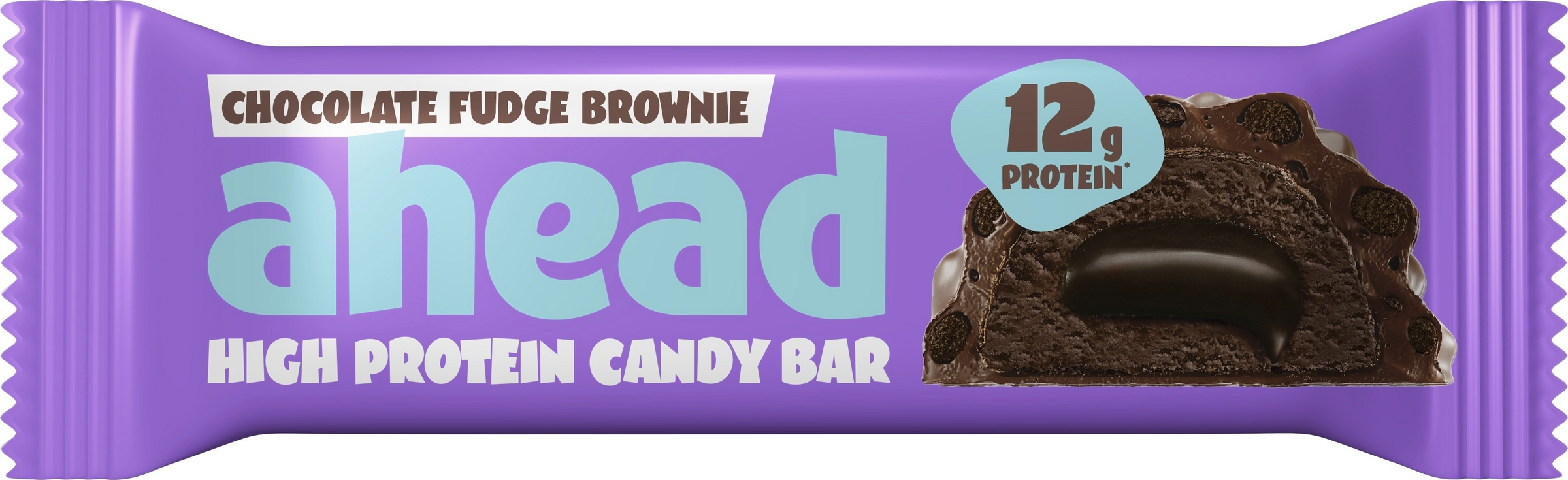 ahead High Protein Candy Bar Fudge Brownie