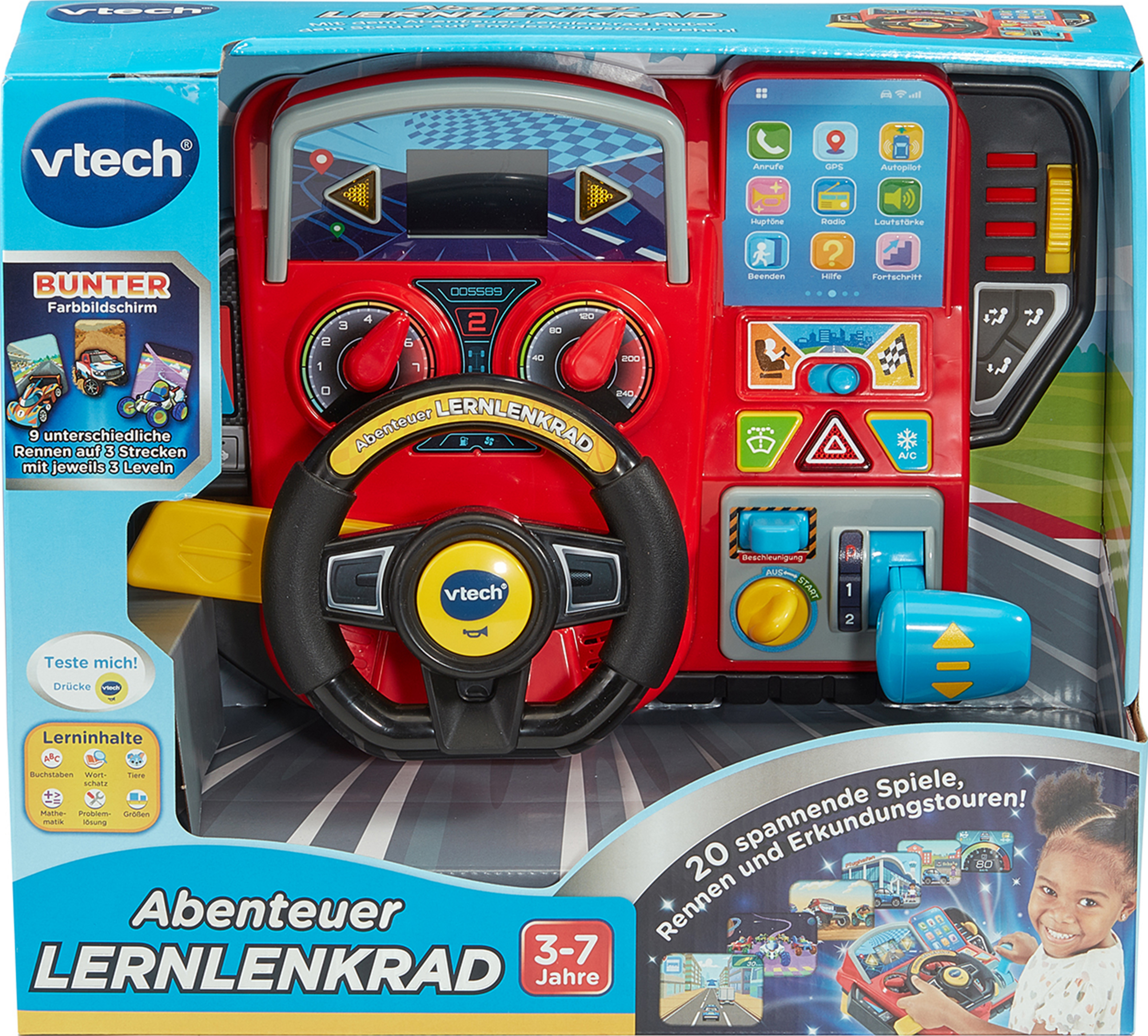 vtech Abenteuer Lernlenkrad