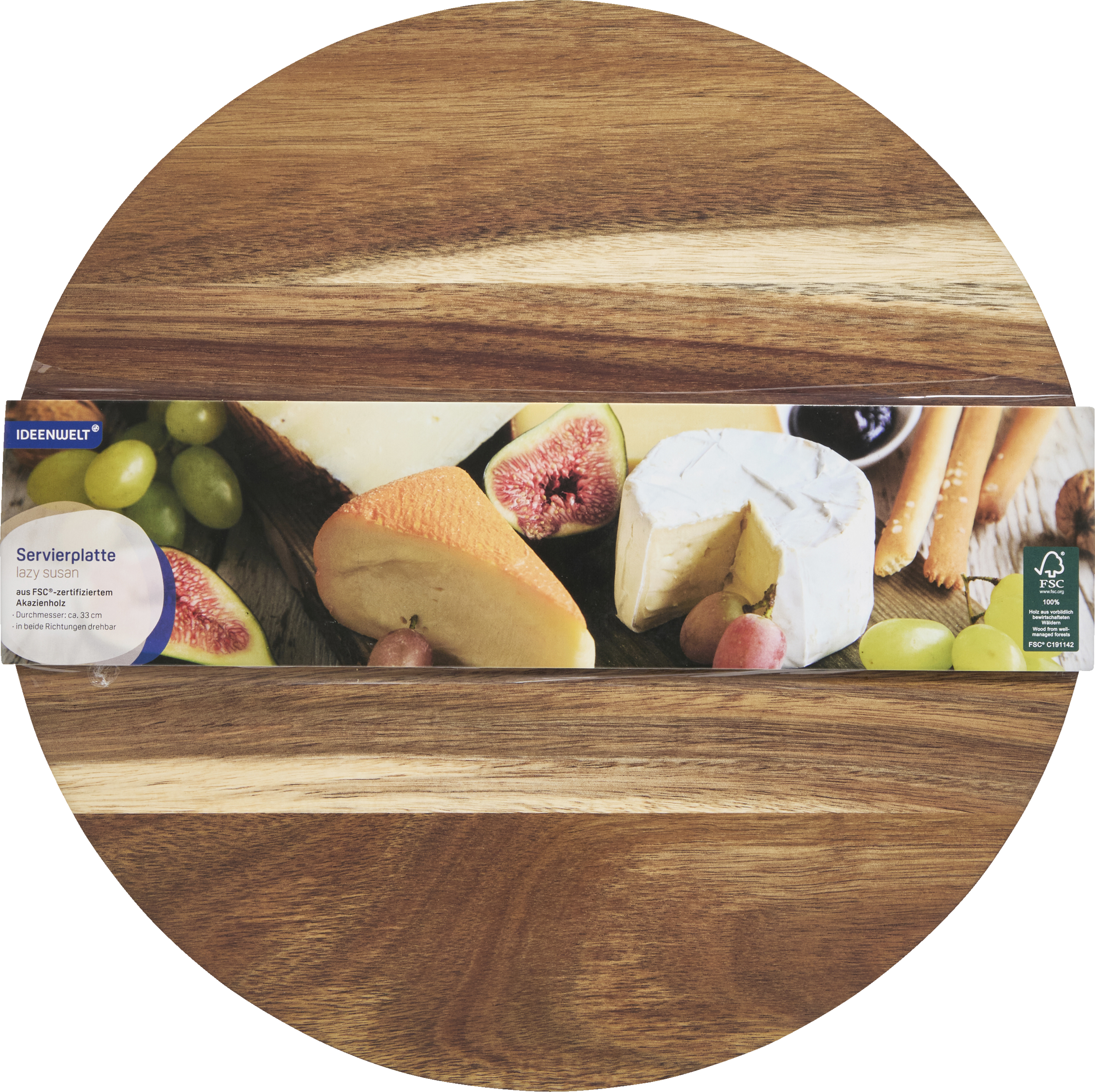 IDEENWELT Drehbare Servierplatte