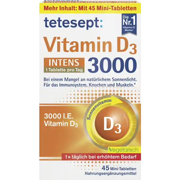 فيتامين د3 3000 إنتنس