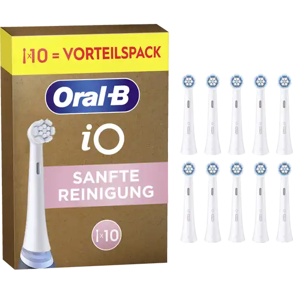 رؤوس تنظيف قابلة للتركيب iO تنظيف لطيف مجموعة من 10 قطع