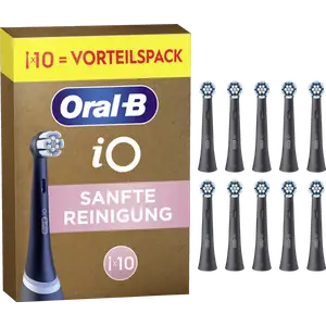 رؤوس فرش تنظيف ناعمة iO سوداء - مجموعة من 10 قطع