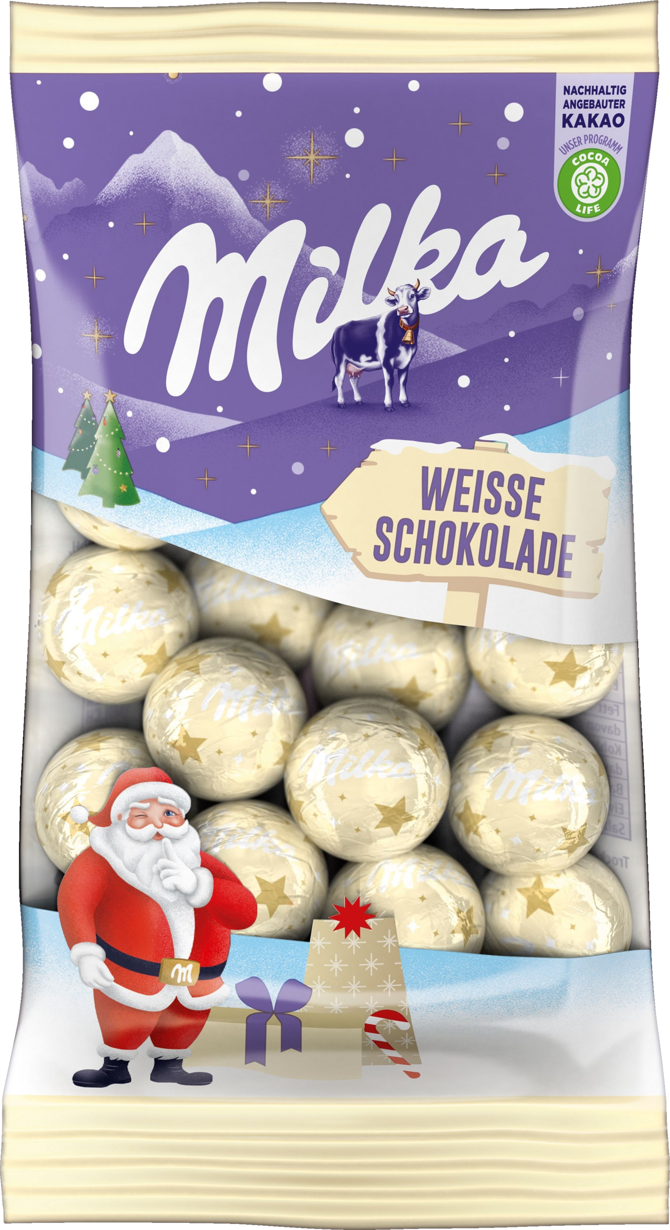 Milka Schokokugeln Weiss (11 Stück)