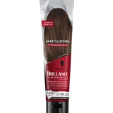 Haar Glossing Hellbraun