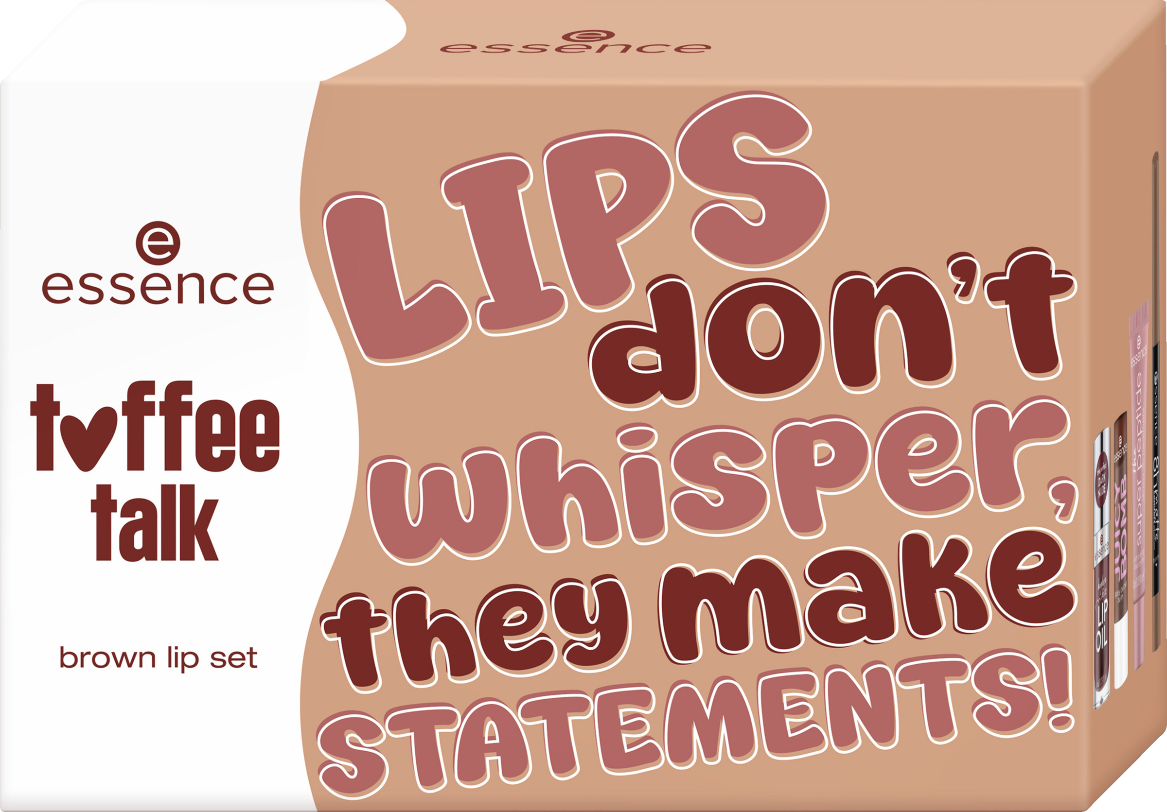 toffee talk brown lip set 01 Pout Au Chocolat