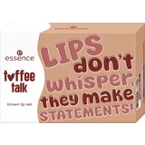 toffee talk brown lip set 01 Pout Au Chocolat