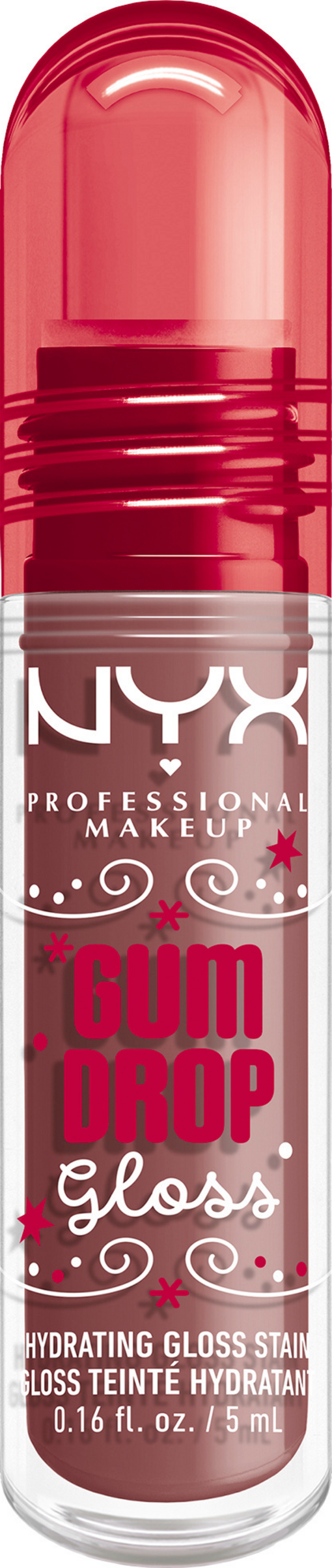 NYX Professional MakeUp Holiday 2025 Gumdrop Lip I.V. Gloss Stain Lipgloss - Hydra Honey