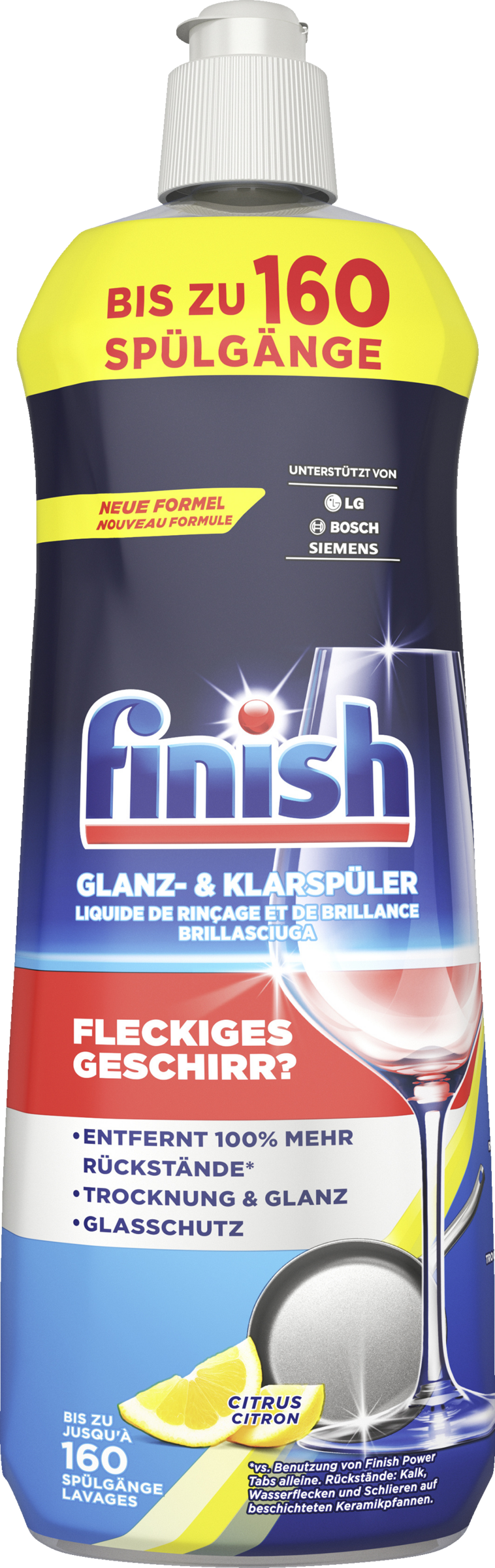 Finish Glanz- und Klarspüler XL-Pack Citrus