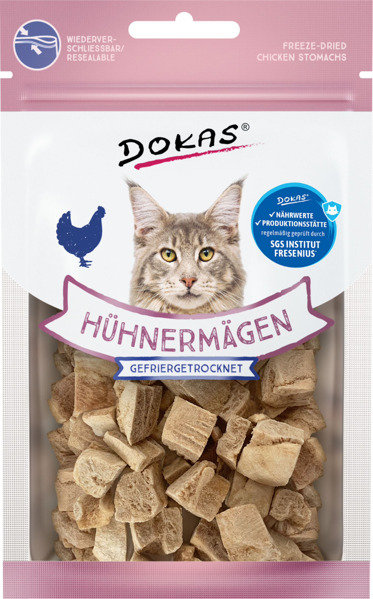 DOKAS Hühnermägen gefriergetrocknet