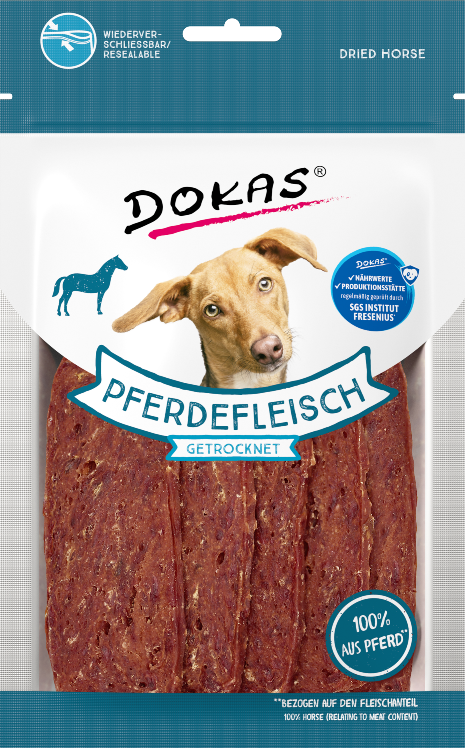 DOKAS Pferdefleisch getrocknet