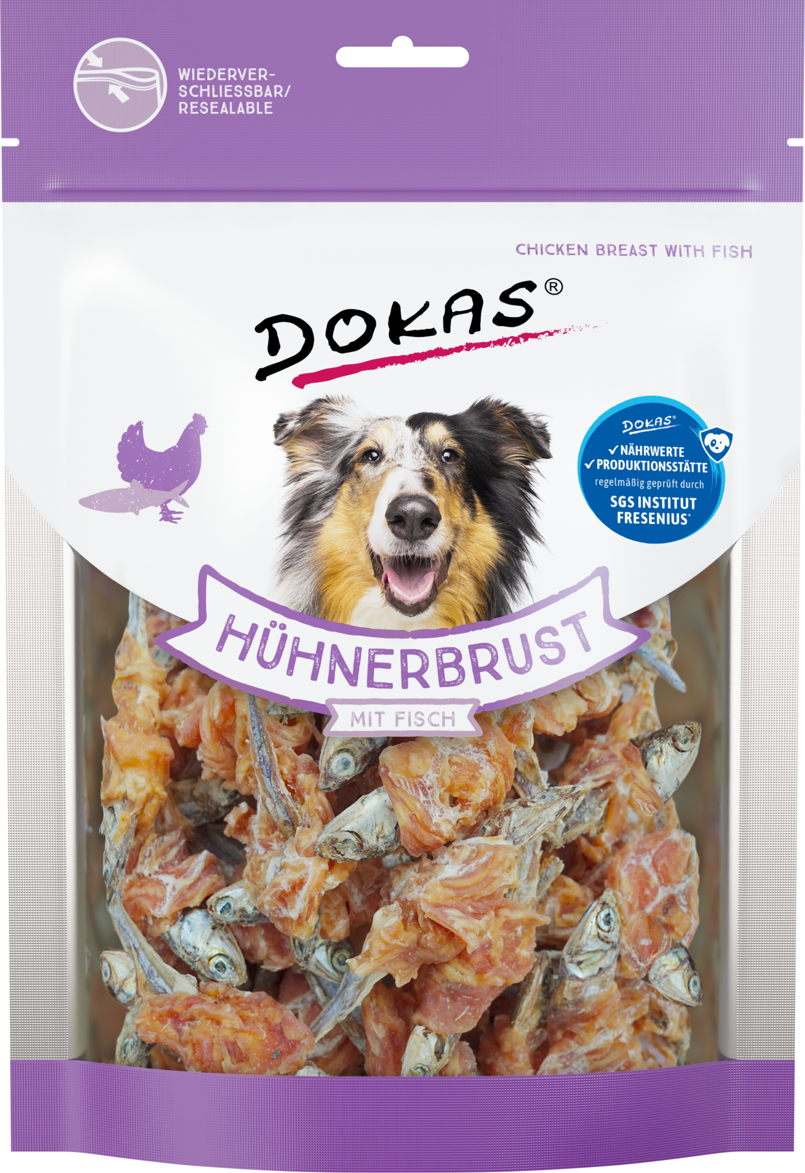 DOKAS Hühnerbrust mit Fisch