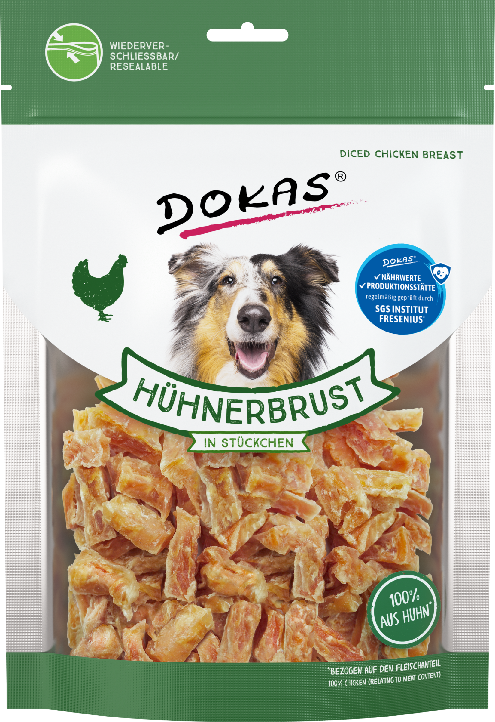 DOKAS Hühnerbrust in Stücken