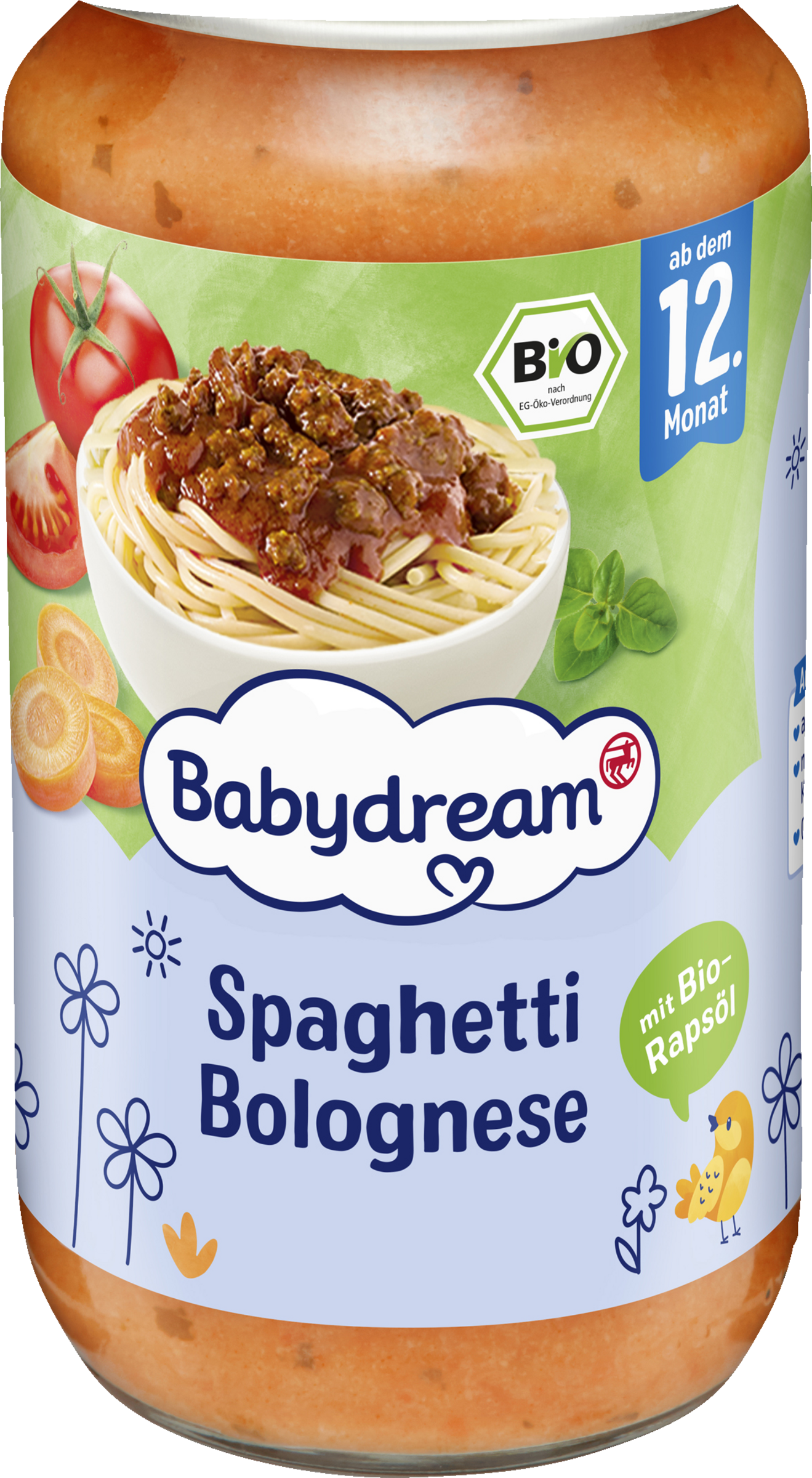 Babydream Spaghetti Bolognese 250g