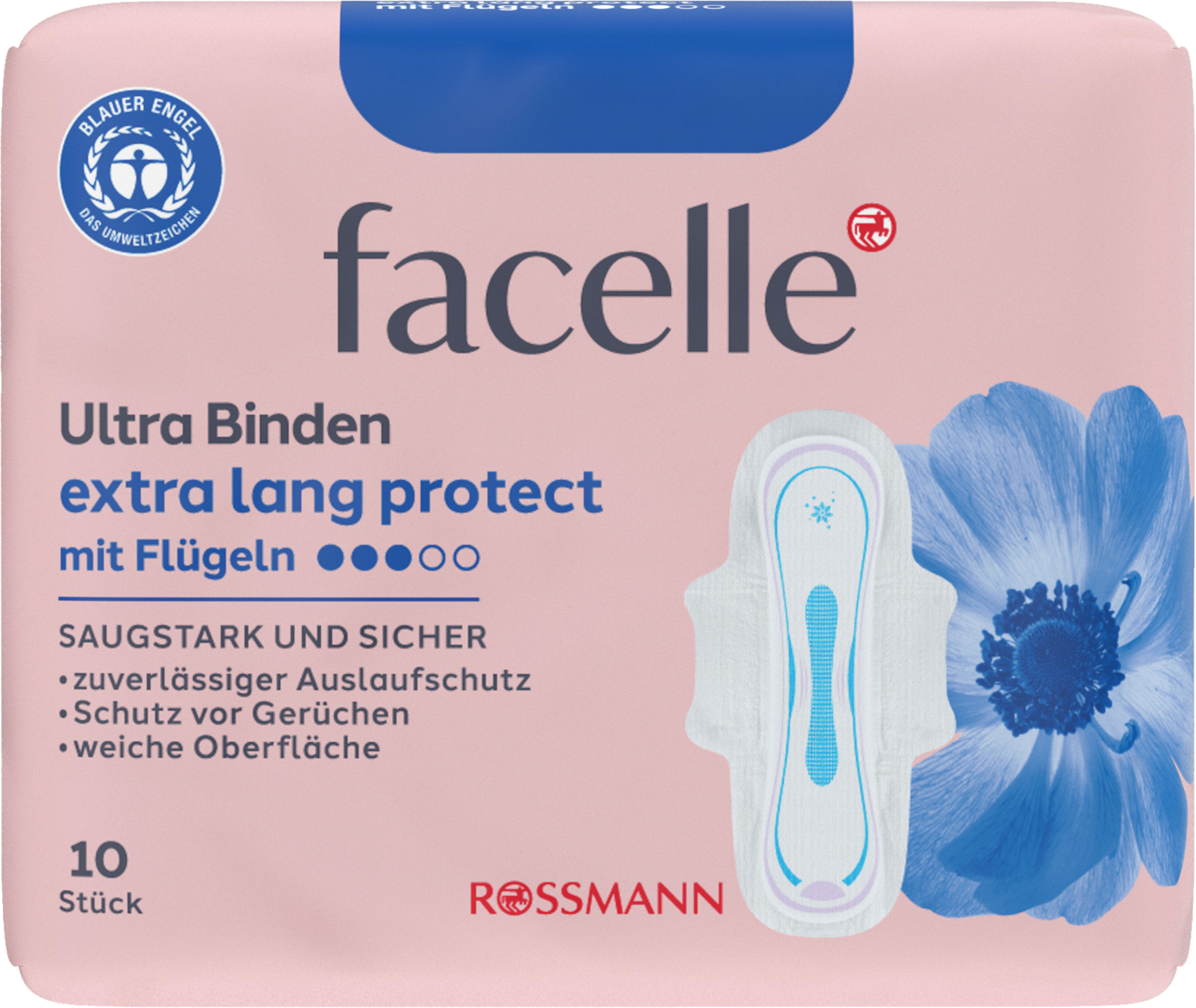 Ultra-Binden extra lang protect + Flügel