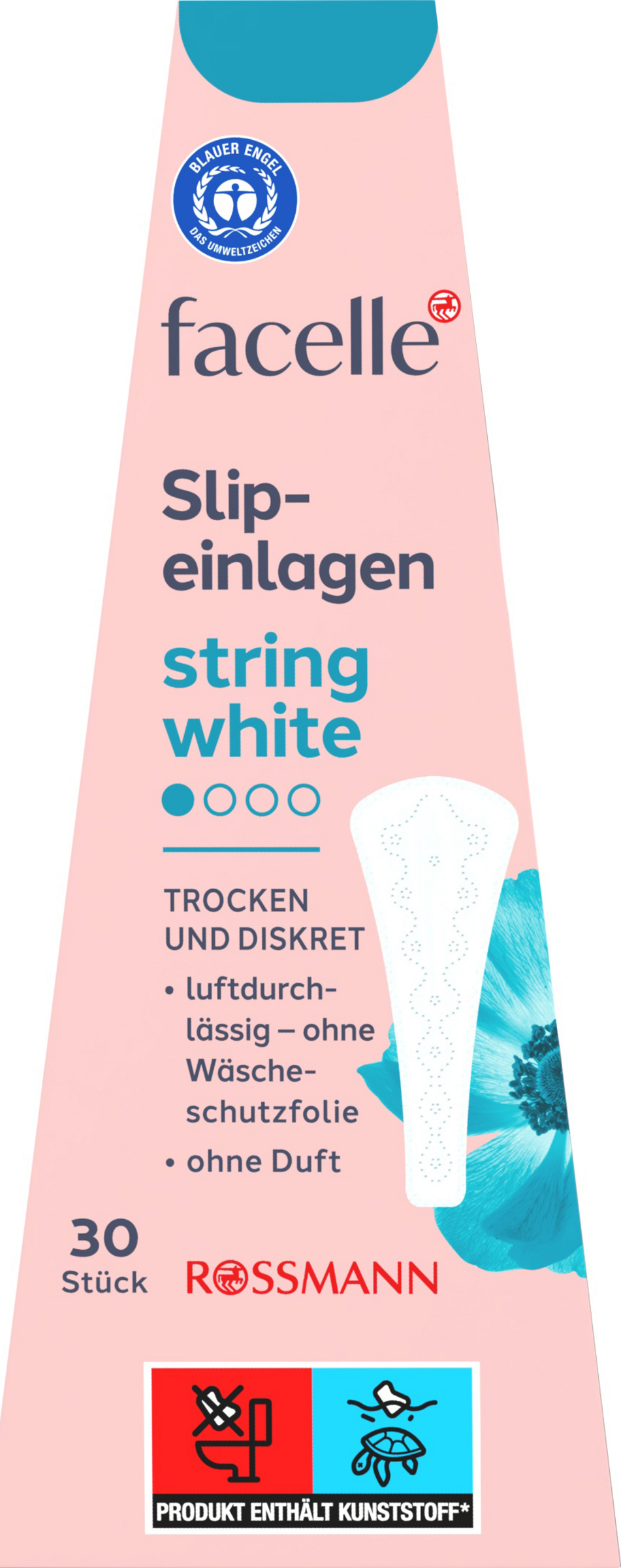Slipeinlagen string white