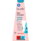 Slipeinlagen string white