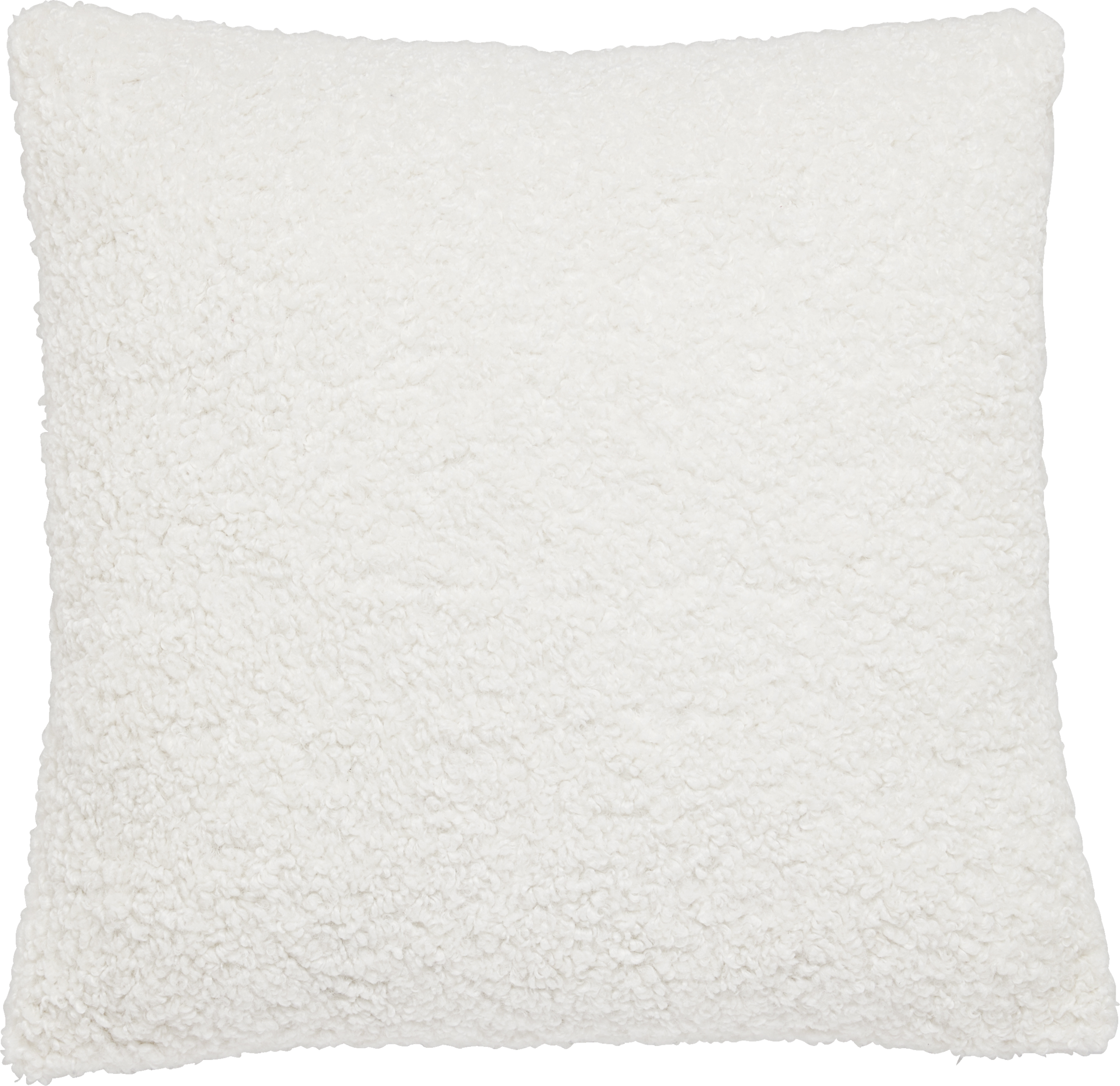 IDEENWELT Boucle-Kissenhülle beige