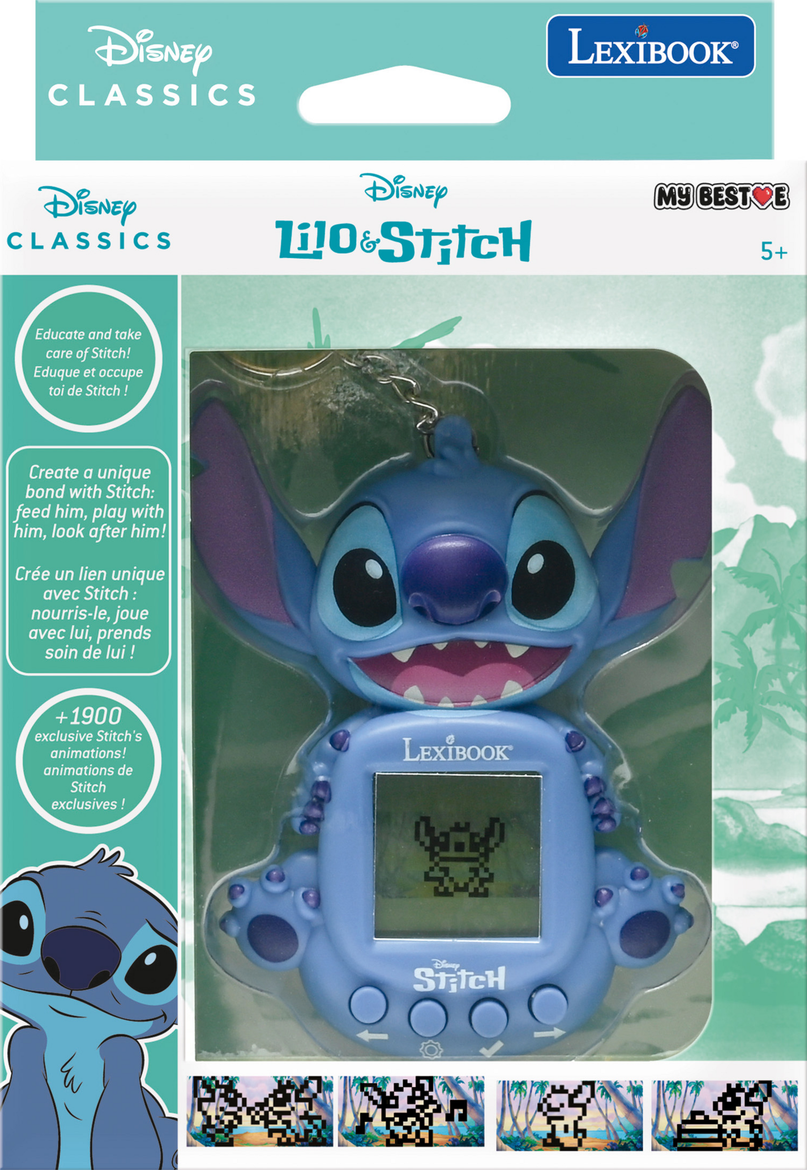 Lexibook Stitch Tragbare Spielkonsole