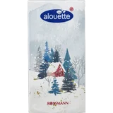 Bistro-Serviette Winterhütte