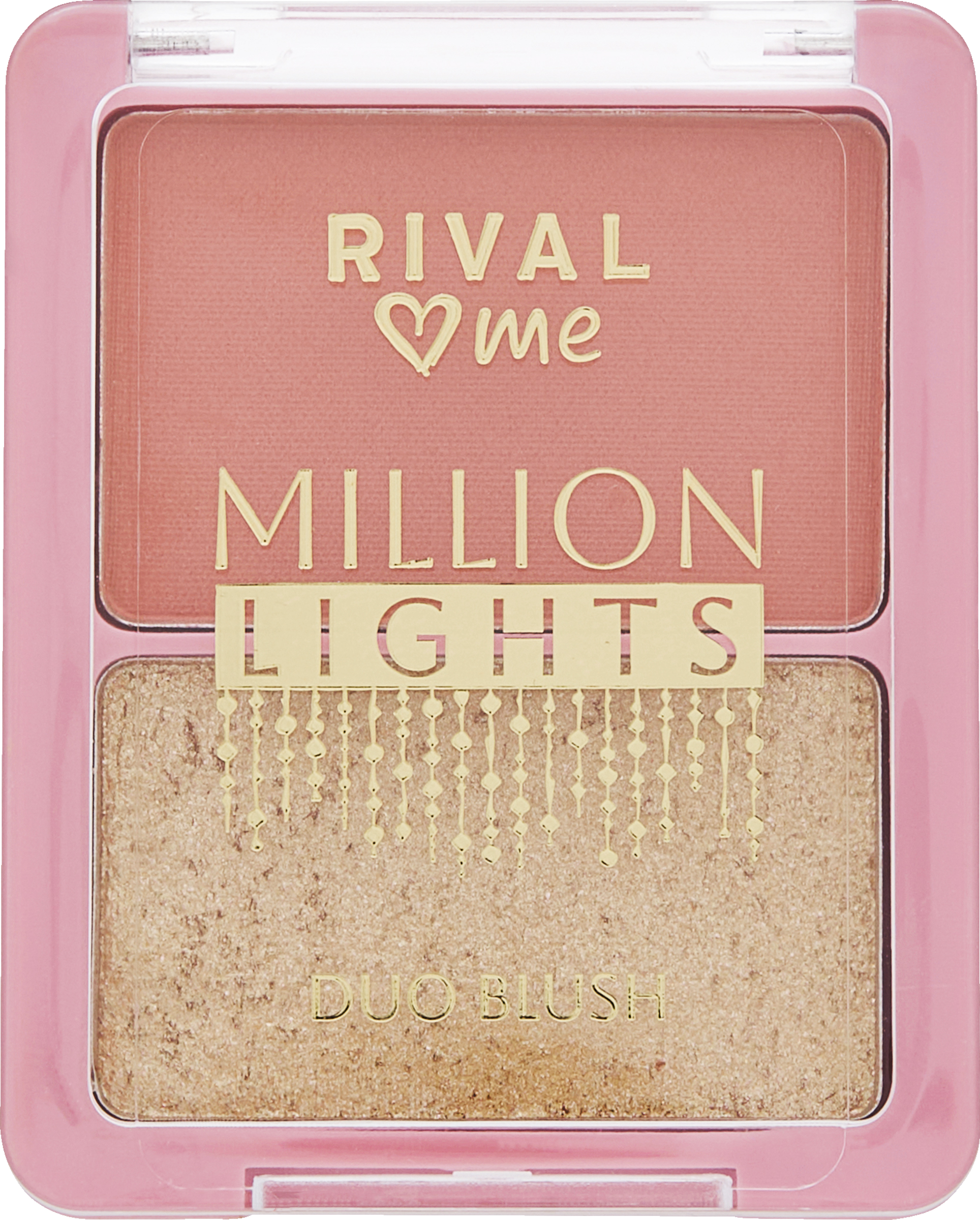RIVAL loves me Million Lights Duo Blush sunset sheer
