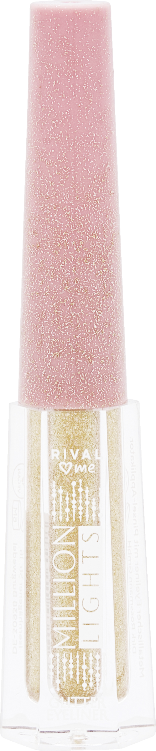 RIVAL loves me Million Lights Glitter Eyeliner Gold
