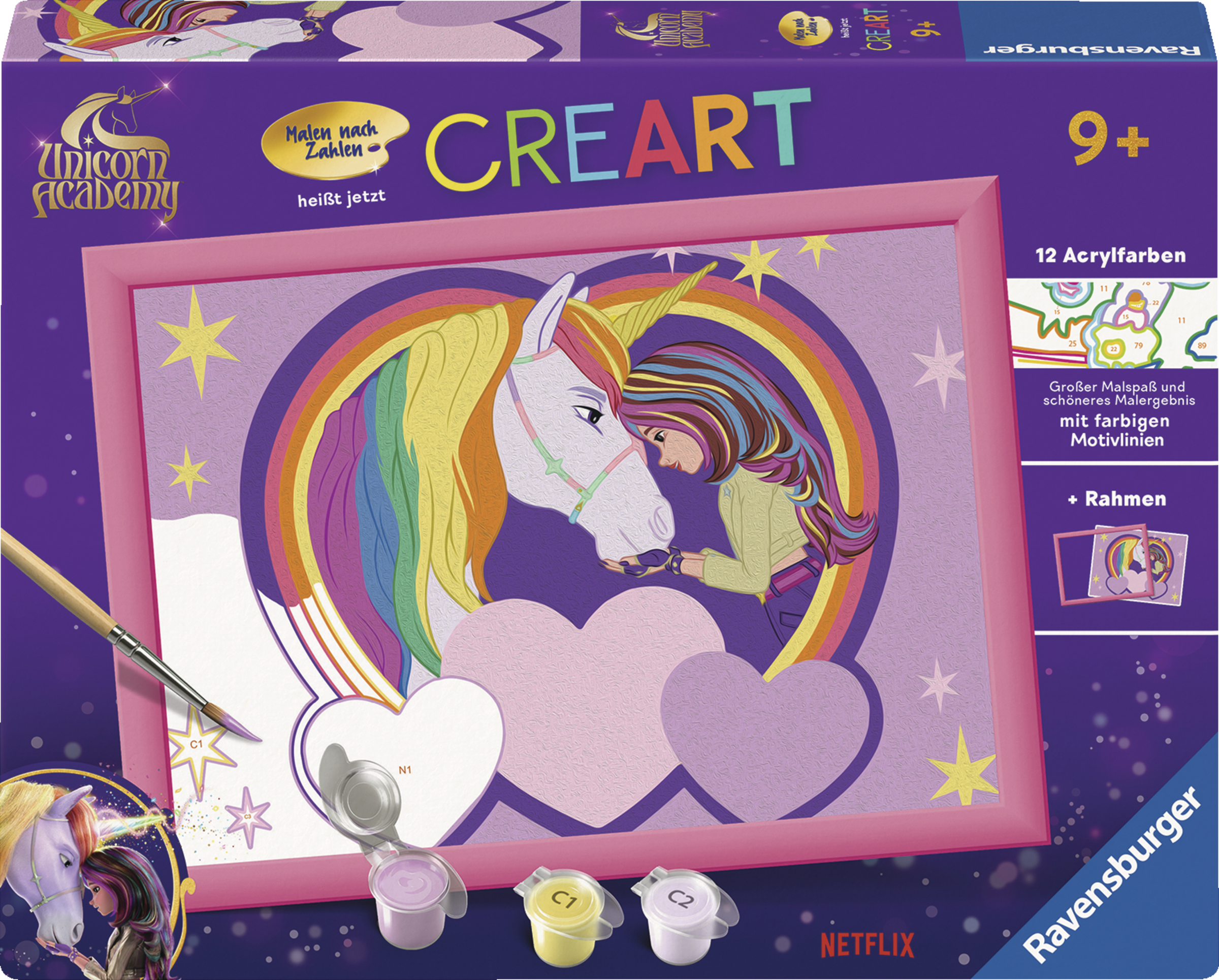 Ravensburger Creart Sophia & Wildstar