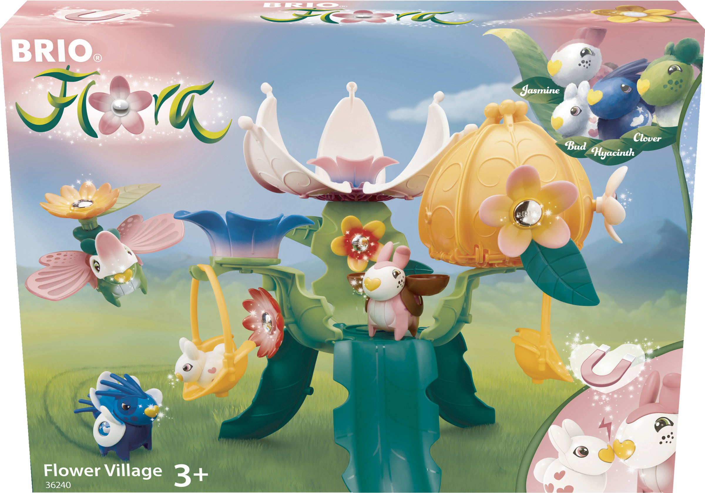 BRIO 36240 Starter-Set Blumendorf