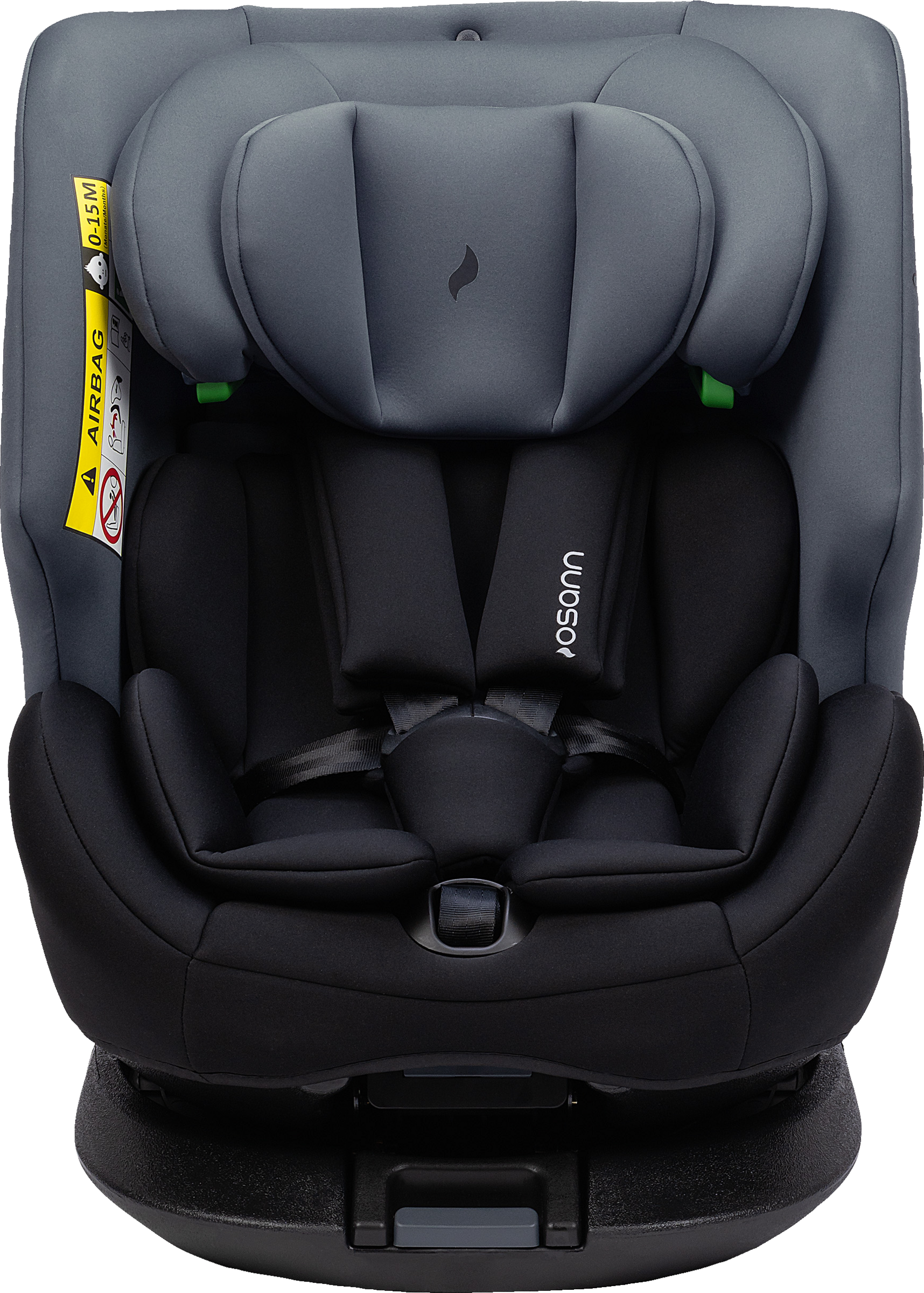 osann Kinder-Autositz "One360 Aktion", schwarz-grau