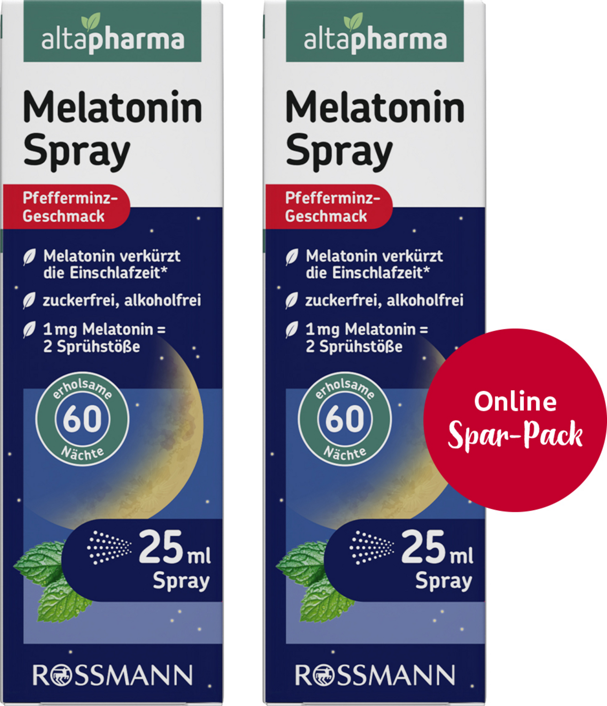 altapharma Vorteilspack Melatonin Spray