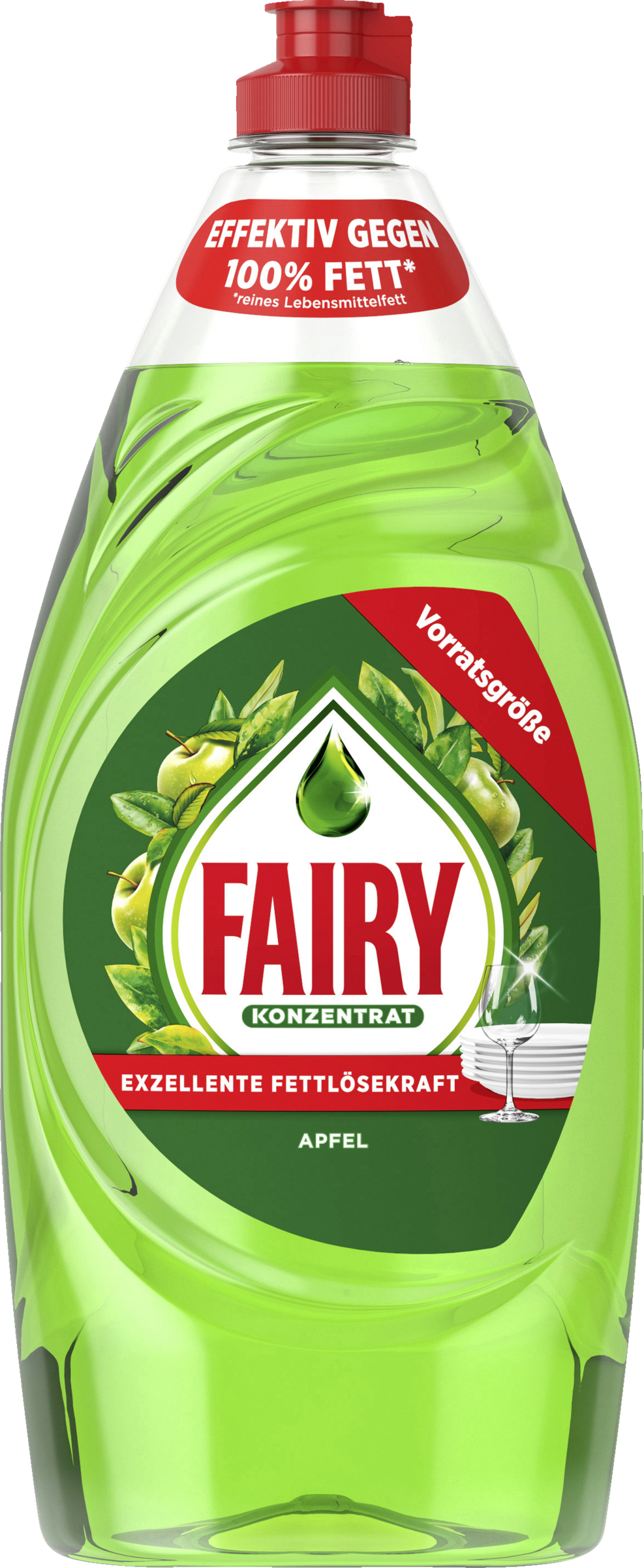 Fairy Handspülmittel Konzentrat Apfel Vorratsgröße