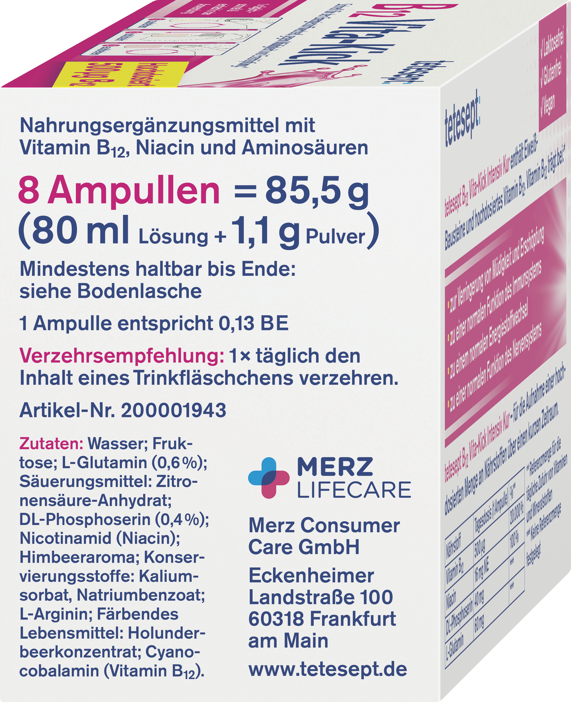 B12 Vita-Kick Ampullen 2