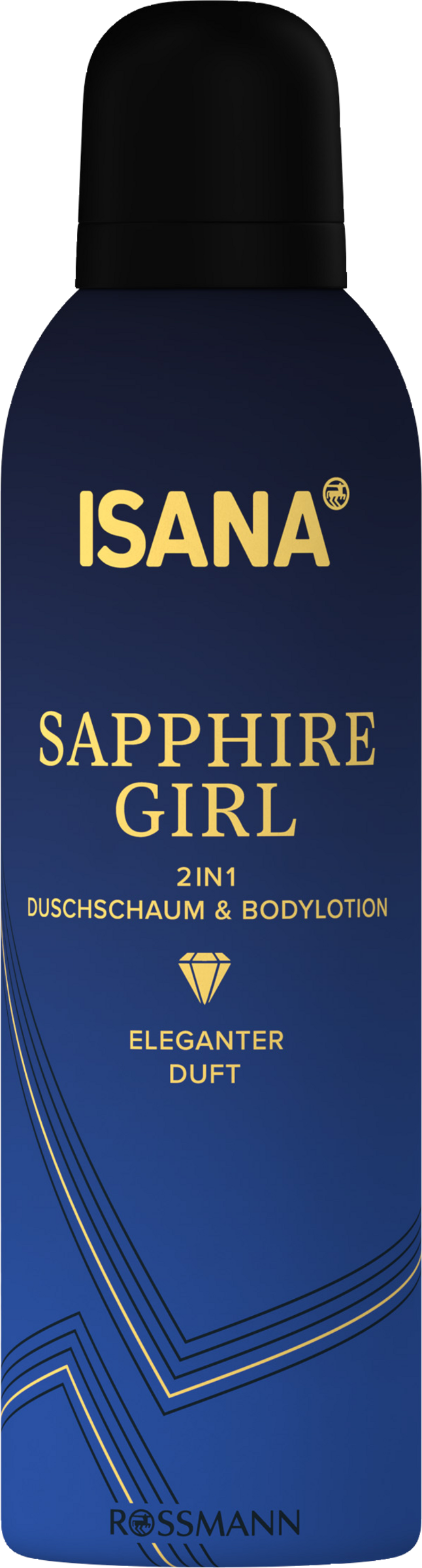ISANA ISANA 2in1 DuschschaumBodylotion Sapphire Girl