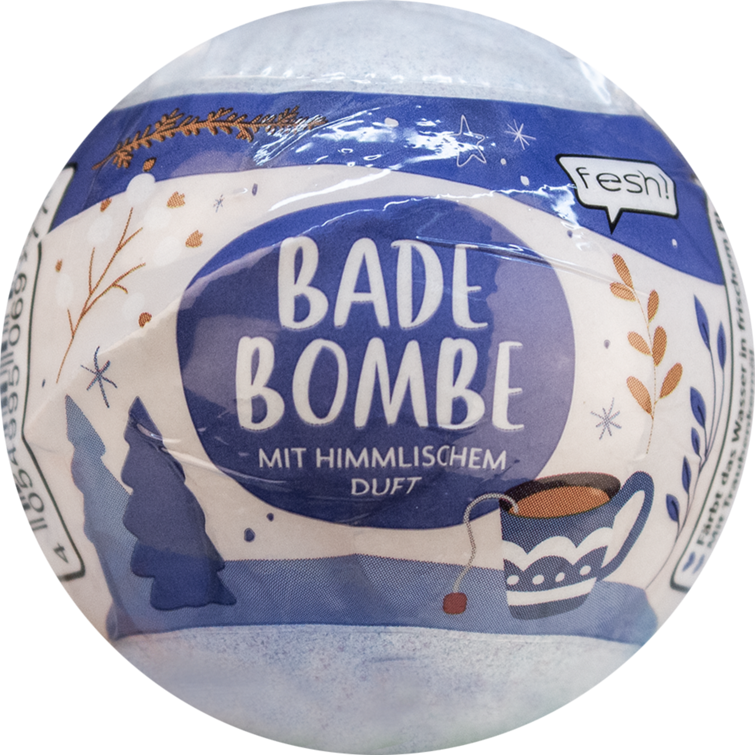 fesh! Badebombe Blau