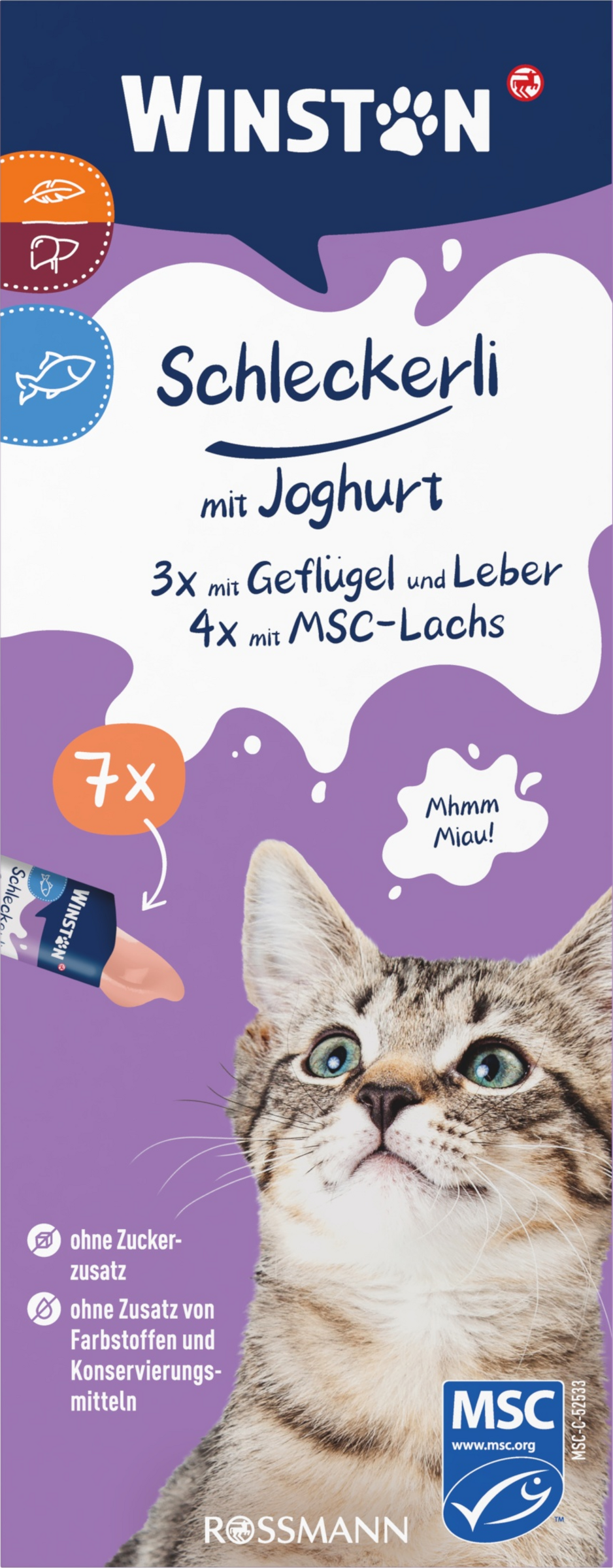 Schleckerli mit Joghurt