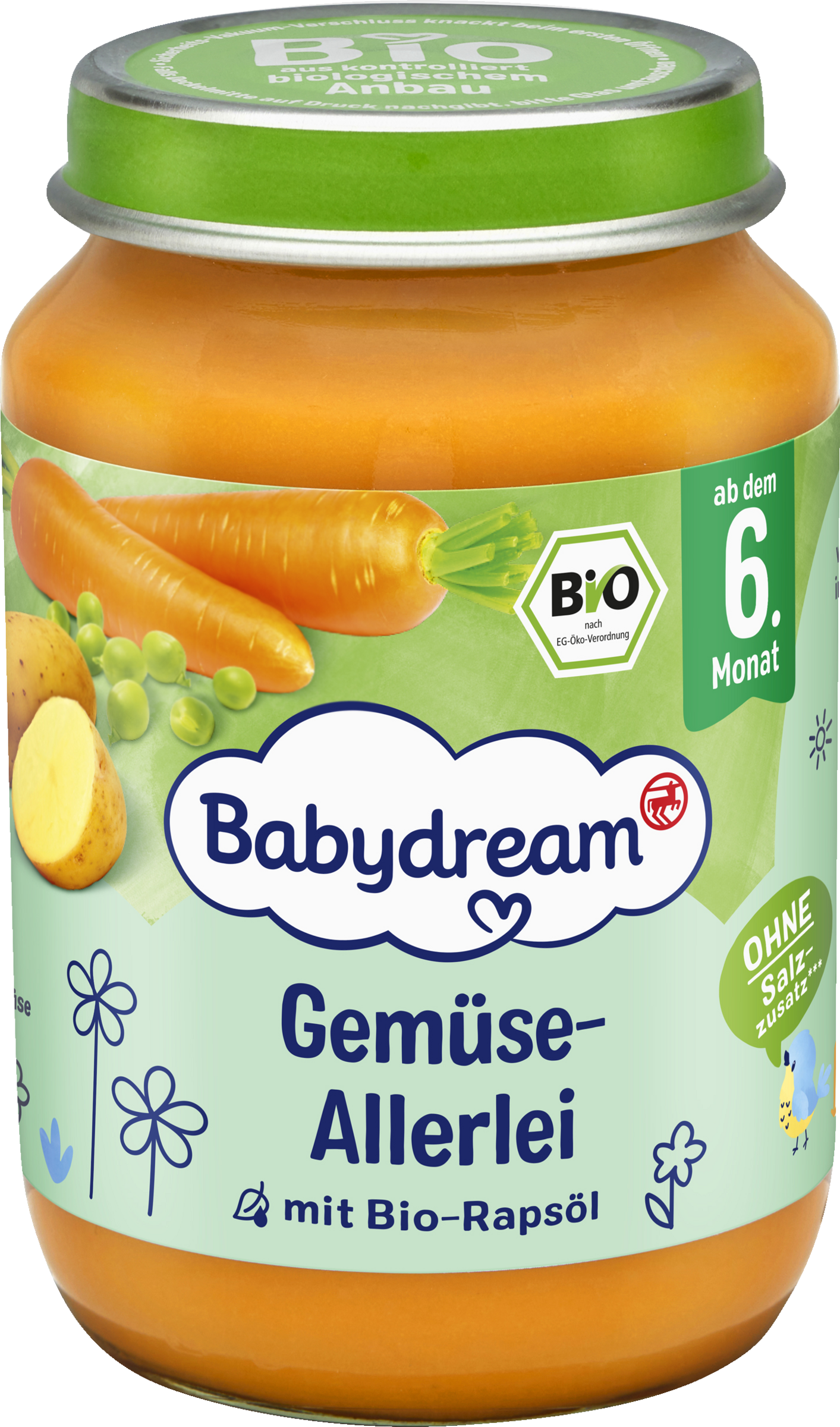 Babydream Gemüse-Allerlei 190 g