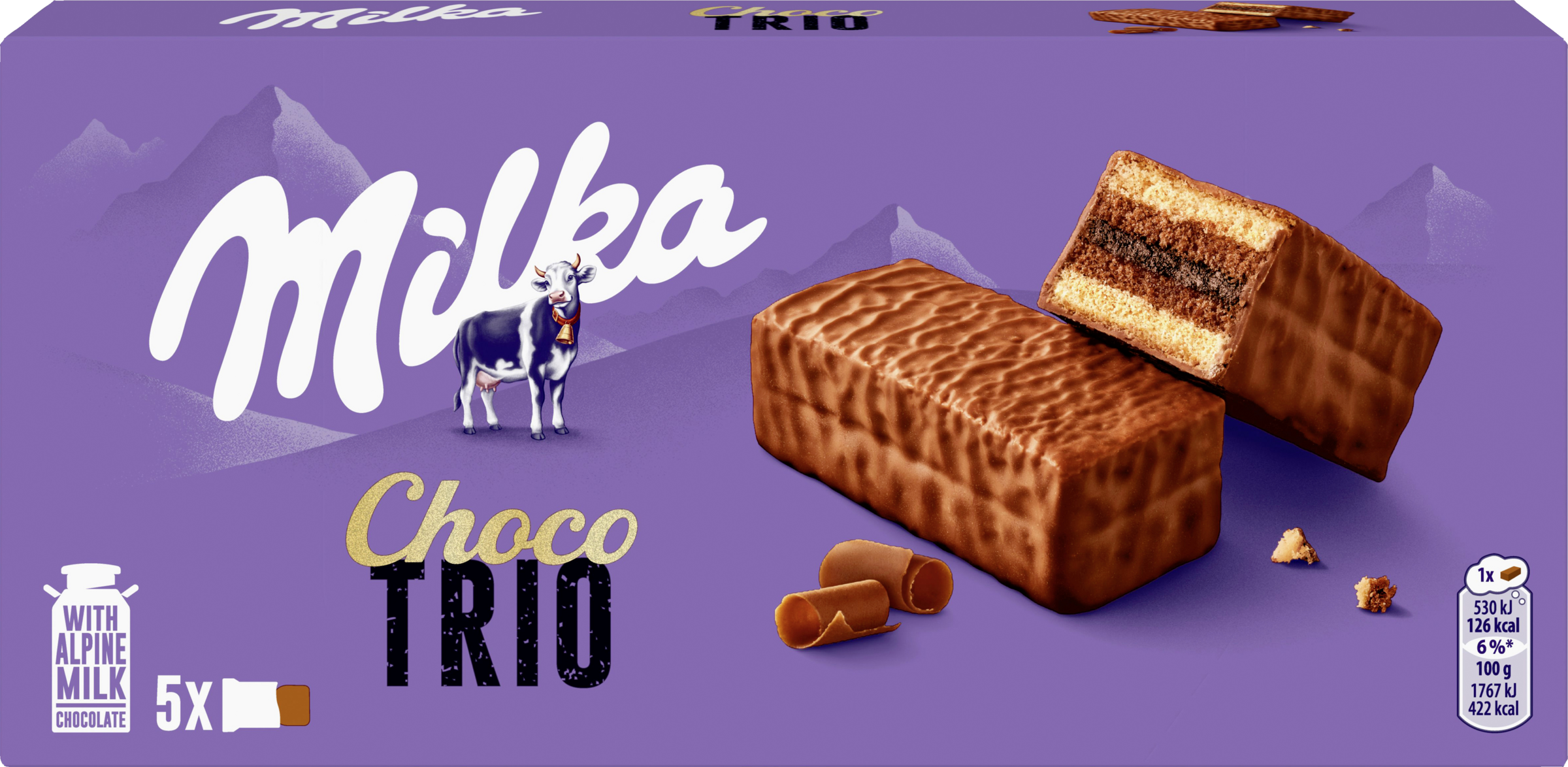 Milka Choco Trio (5 Portionen)