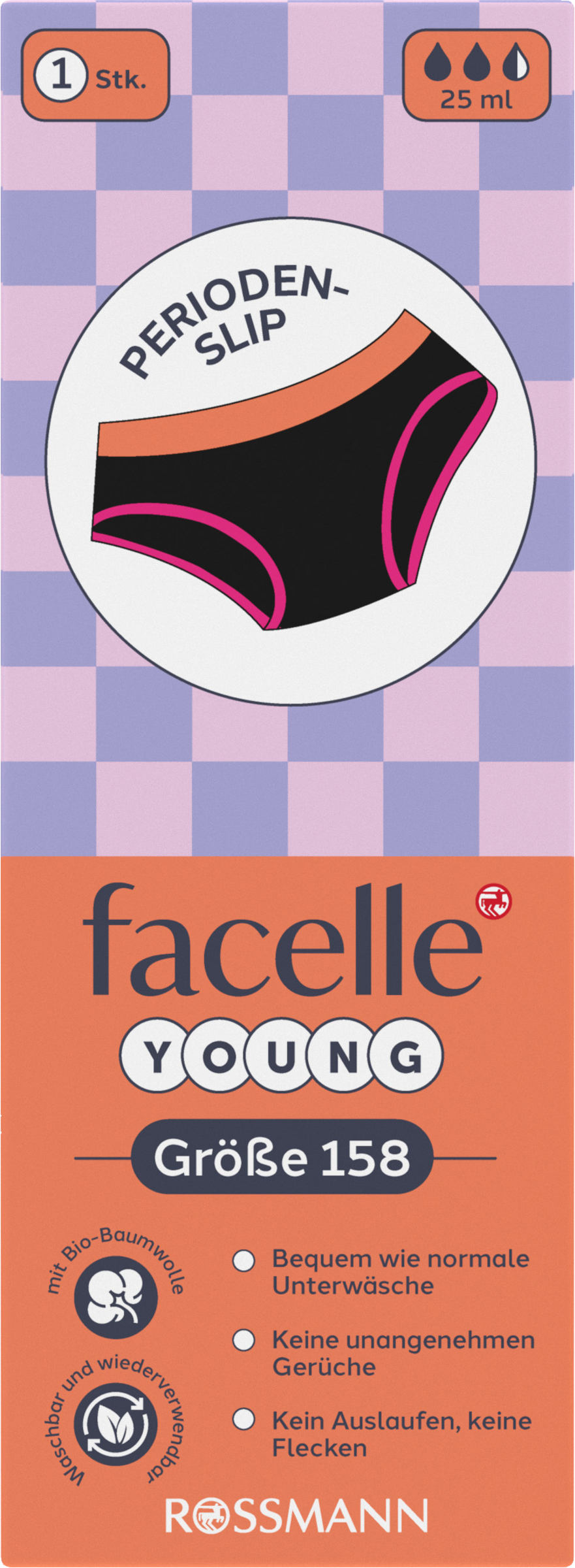 facelle Periodenslip Young Gr. 158