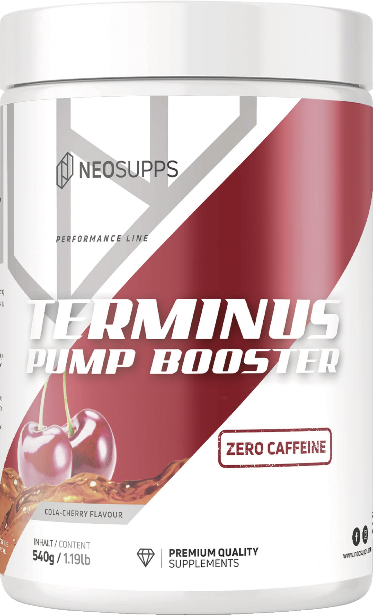 Neosupps Terminus Pump Cola Cherry