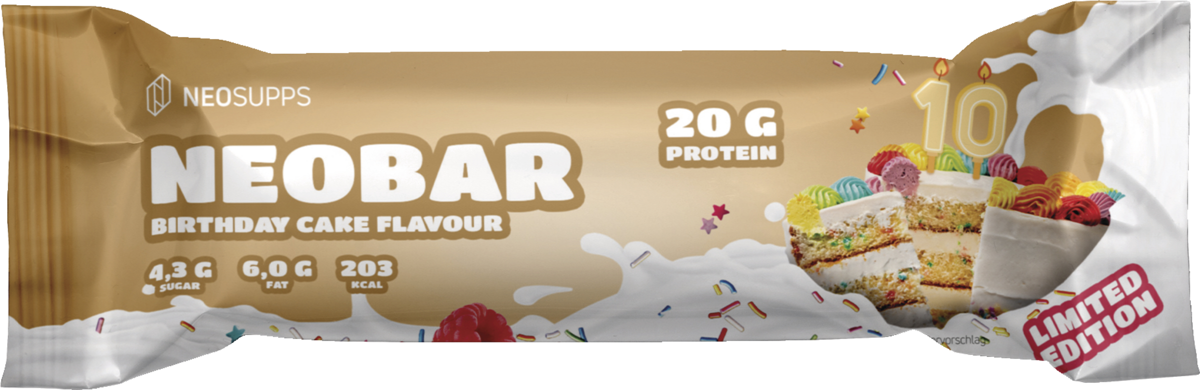 Neosupps Neobar Birthday Cake