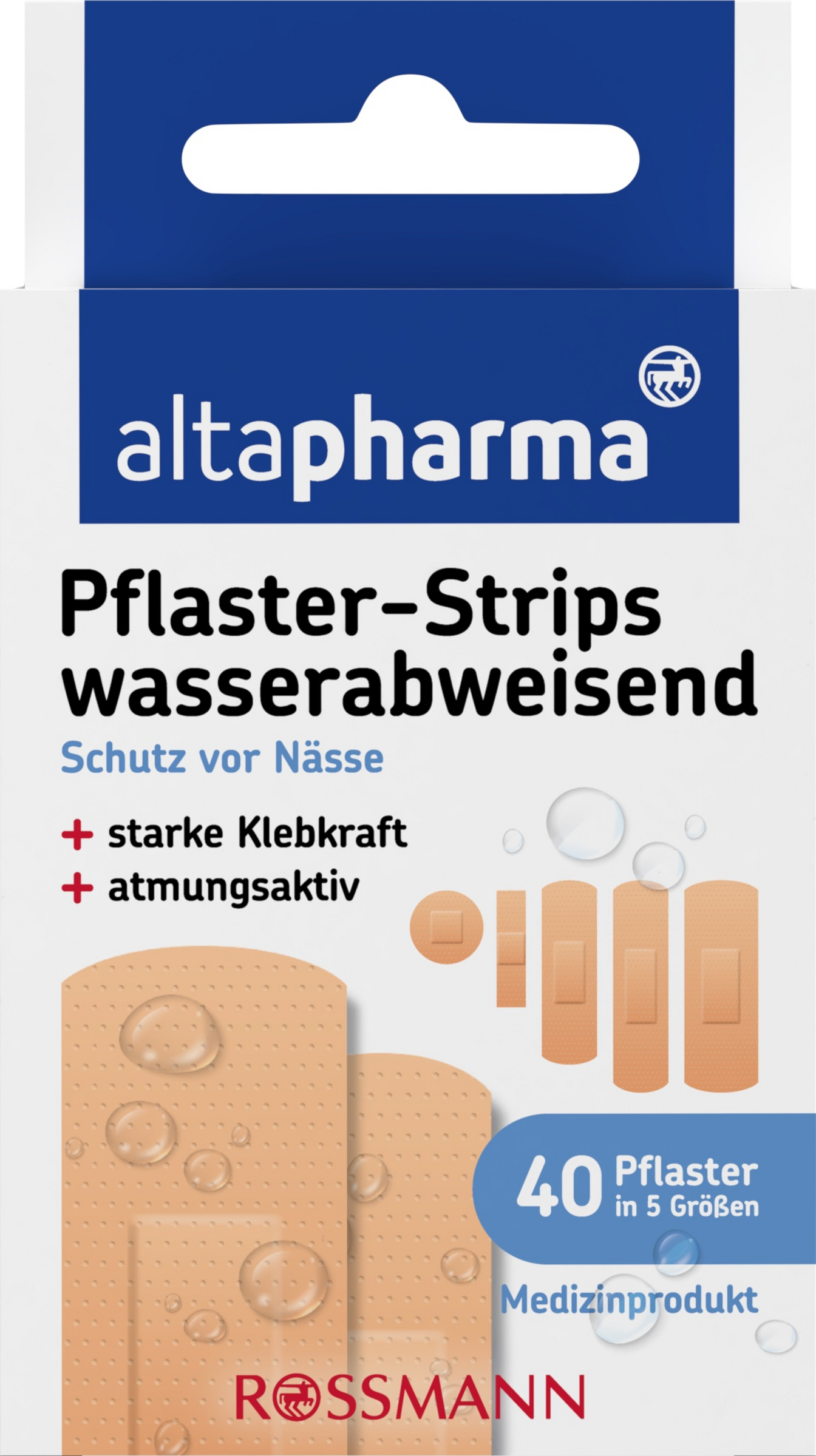 altapharma Altapharma Pflaster Strips Wasserabweisend 40 St