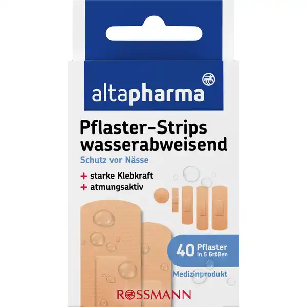 لاصقات Altapharma المقاومة للماء 40 قطعة