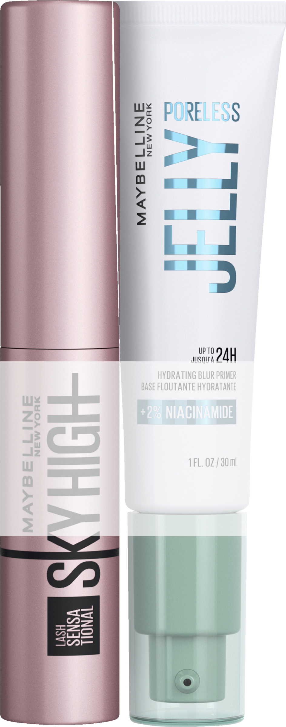 2in1 Set Poreless Jelly Blurring Primer und Mini Lash Sensational Sky High