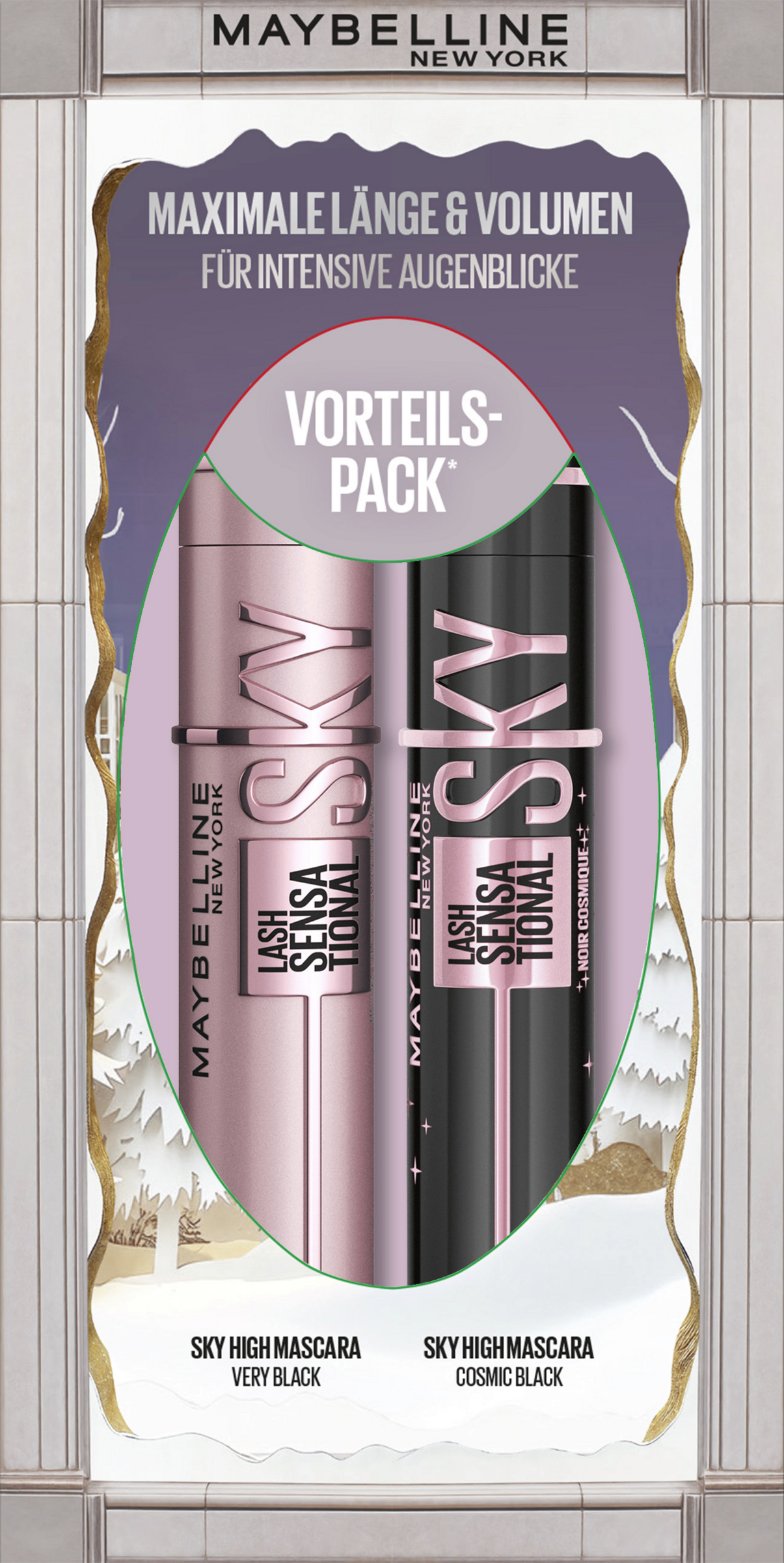 Xmas Coffret: Lash Sensational Sky High Very Black + Sensational Sky High Cosmic Black