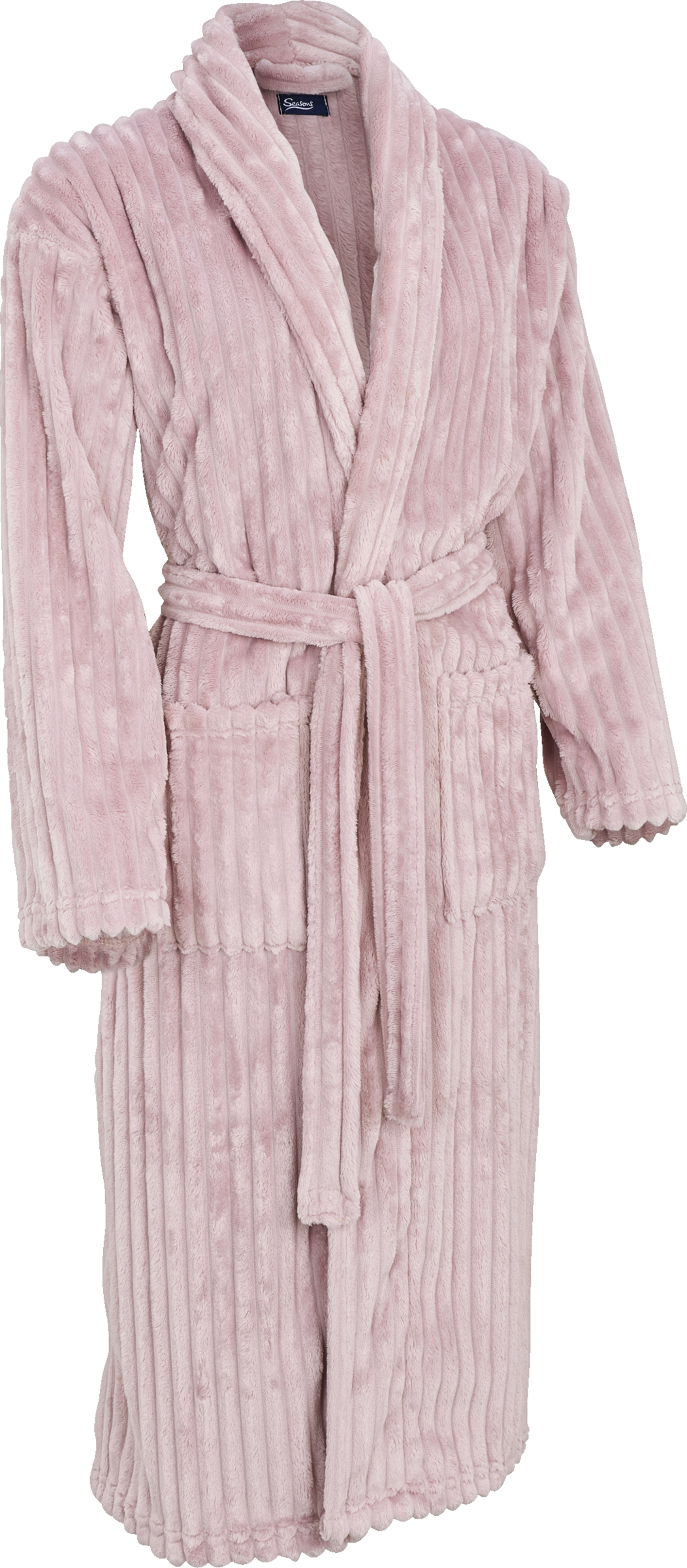 IDEENWELT Luxus-Bademantel rosé Gr. S/M