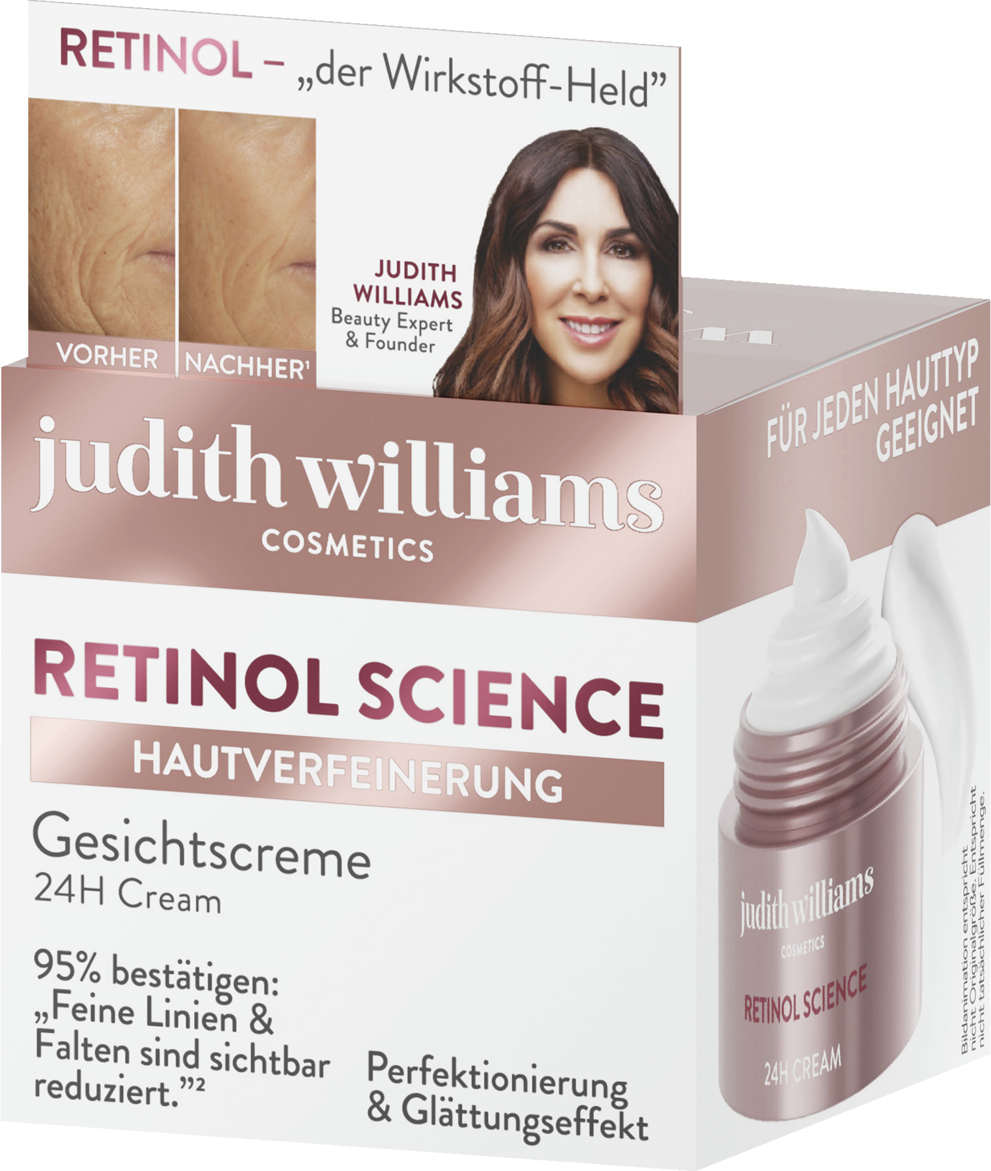 Judith Williams Retinol Science 24h Gesichtscreme