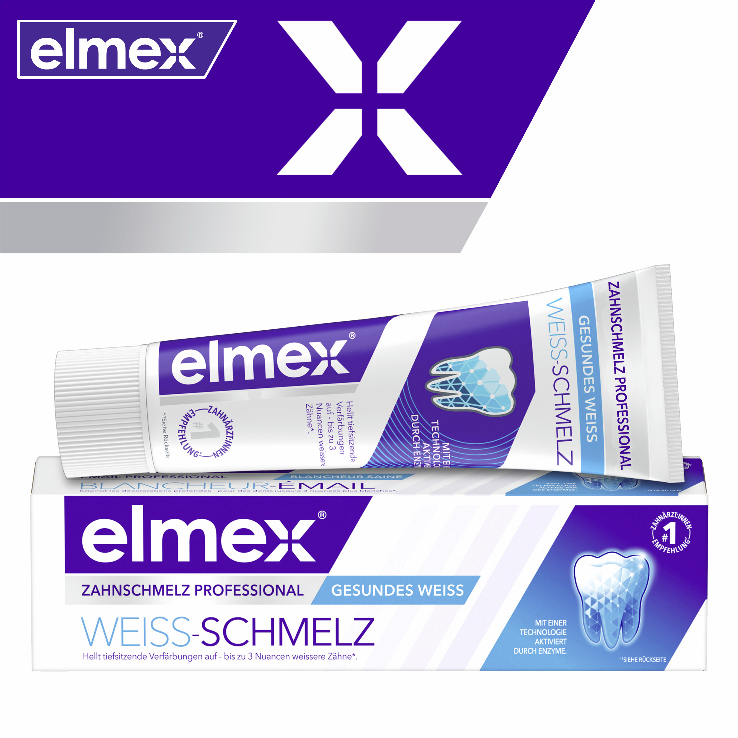 معجون أسنان Pro-Shine White-Shine لتبييض مينا الأسنان 3