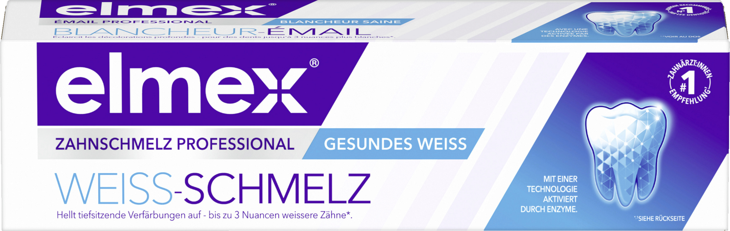 elmex Zahnschmelz Professional Weiss-Schmelz Zahnpasta