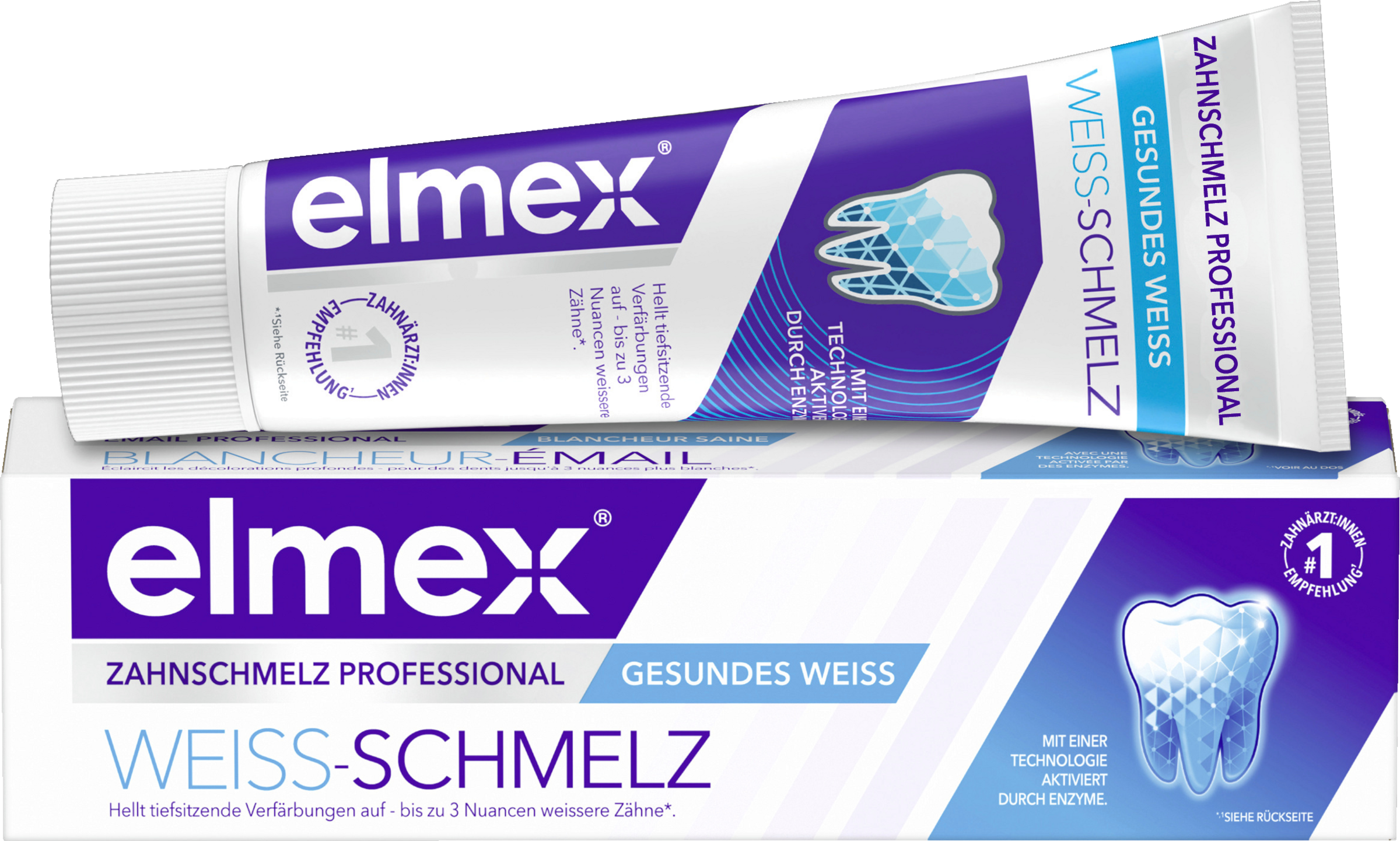 معجون أسنان Pro-Shine White-Shine لتبييض مينا الأسنان 8