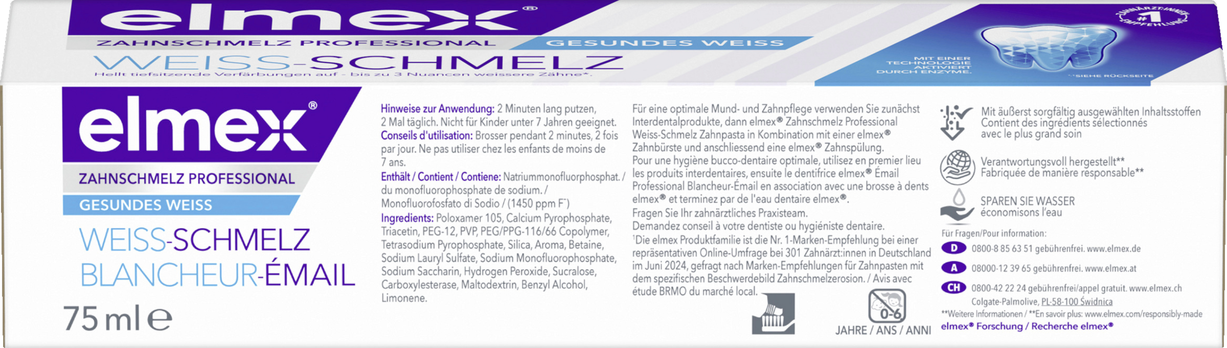 معجون أسنان Pro-Shine White-Shine لتبييض مينا الأسنان 2